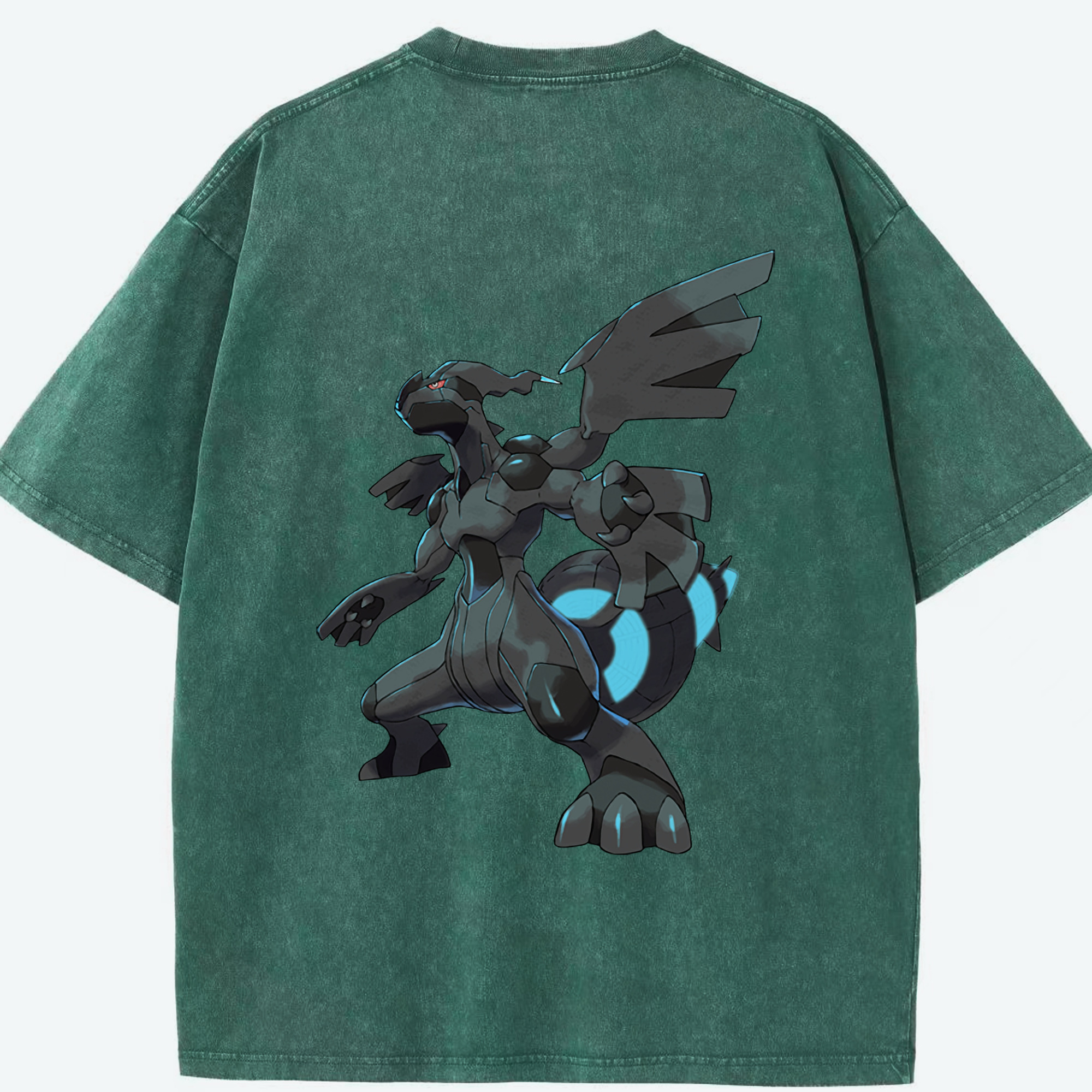 （画像用） ポケットモンスター Pokémon 綿100% ヴィンテージ風 半袖Tシャツ（背面プリント）